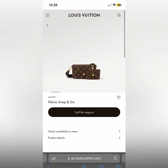 Louis vuitton felice strap & go - Picture 2 of 15